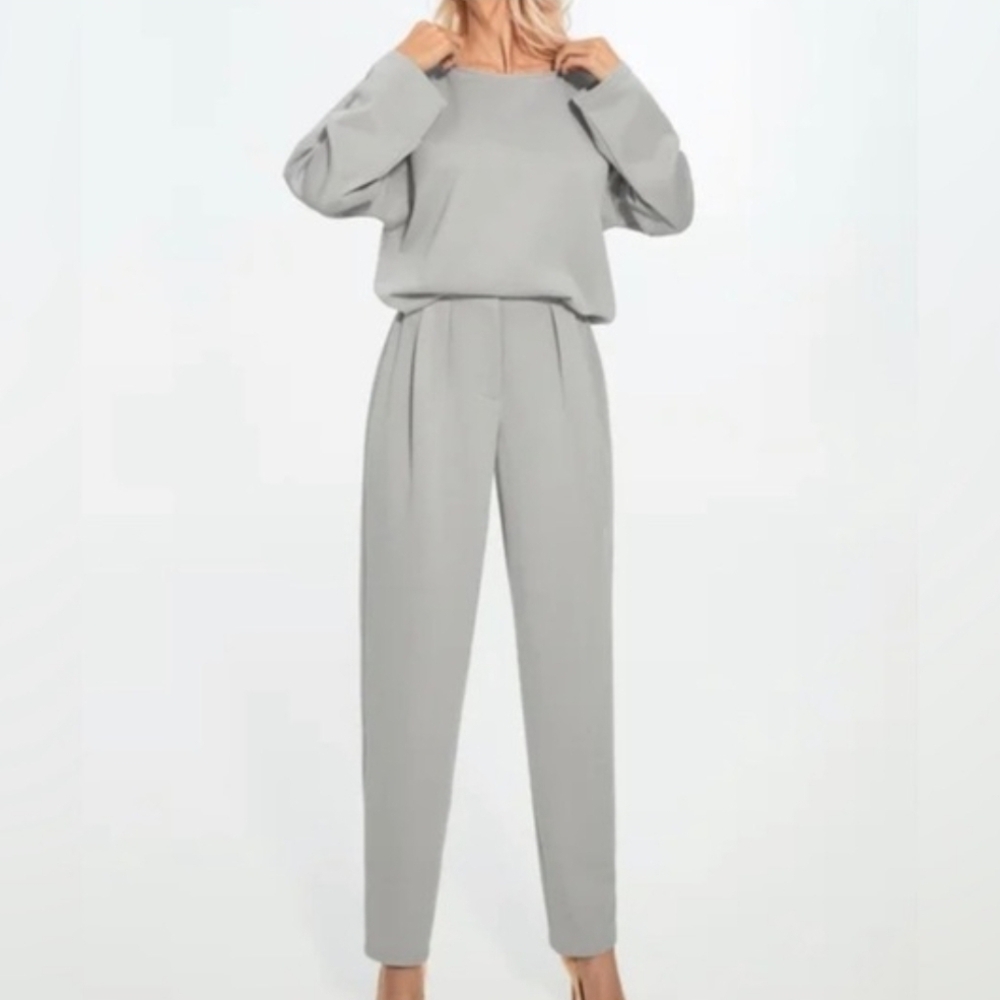 STYLEWE Chic Gray Women's Pantsuit